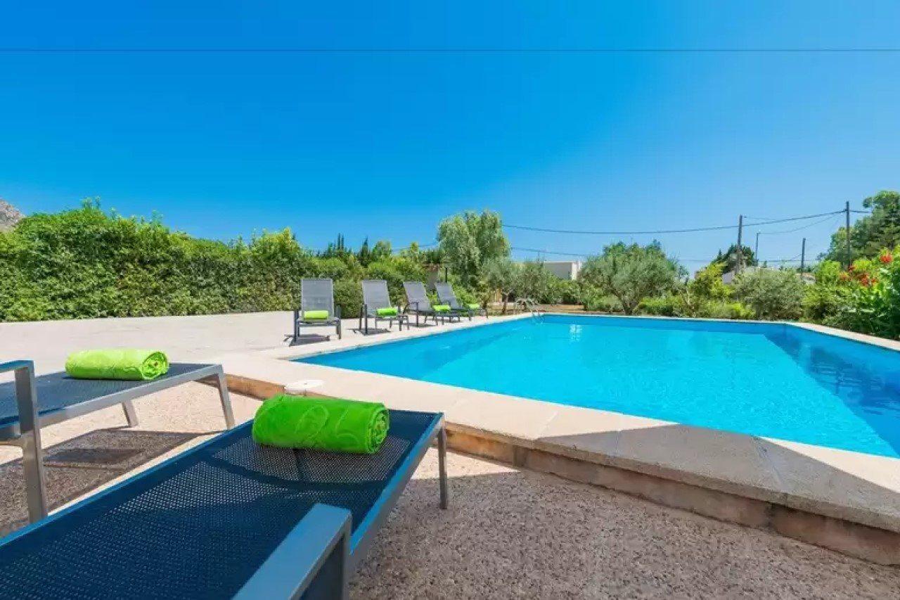 Ca'N Coll Villa Port de Pollença Buitenkant foto