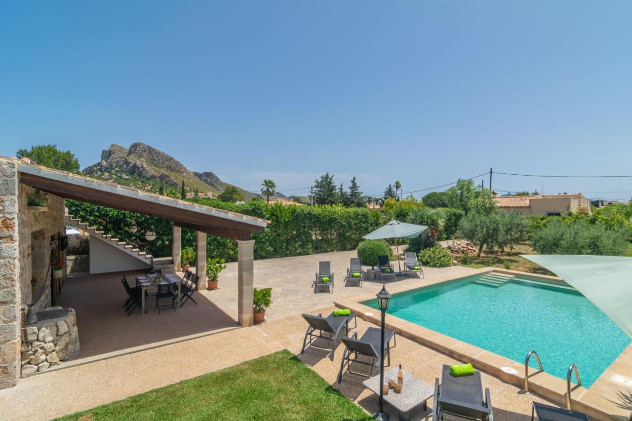 Ca'N Coll Villa Port de Pollença Buitenkant foto